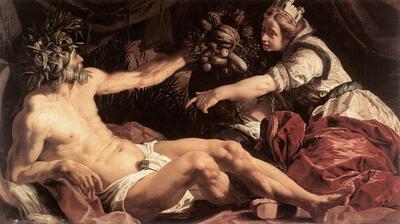 Abraham Janssens (1575-1632), 'Scaldis en Antwerpia', 1609