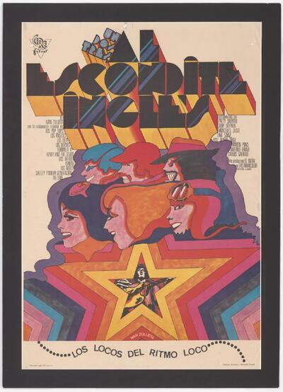 Iván Zulueta, Affiche voor de film Un, dos, tres… al escondite inglés (1969)