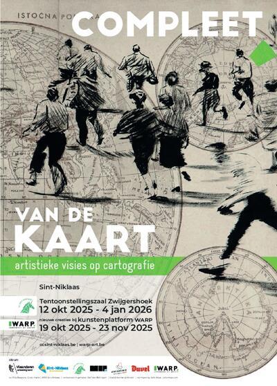 Compleet van de kaart
