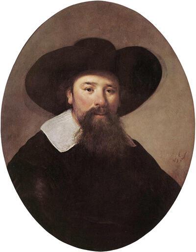 Govert Flinck, Menasse ben Israël, 1637, Joods historisch museum