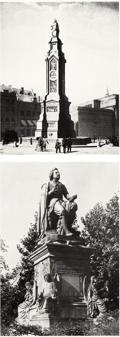 H. M. Tetar van Elven M.Gz., Monument voor de volksgeest, P.J.H. Guypers, Louis Royer en anderen, Standbeeld van J. van den Von­del, Nederland