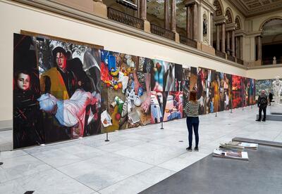 Narcisse Tordoir, Fake Echo (2016). Installation views, Royal Museums of Fine Arts Belgium, Brussels, 2018