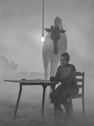 Nick Brandt, Kuda and Sky II, Zimbabwe, 2020