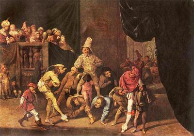 Pieter Janz. Quast, Brutus als zot voor Tarquinius 