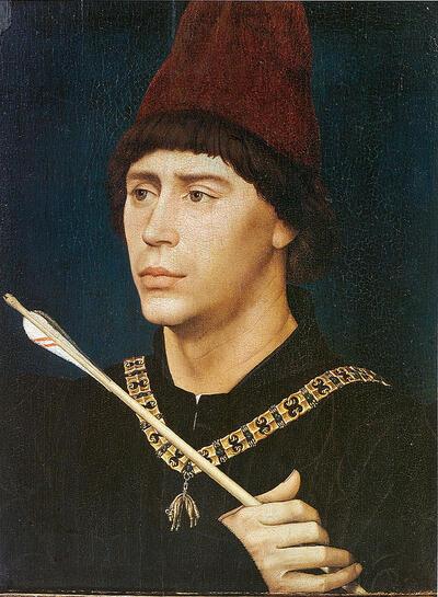 Rogier Van der Weyden, De man met de pijl 