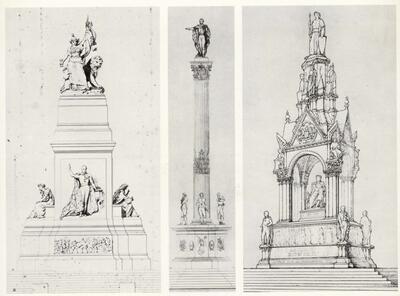 Ontwerp voor het monument 1813, J.Ph. Koelman, A. Verschoor, S. Lankhout, P.J.H. Cuypers