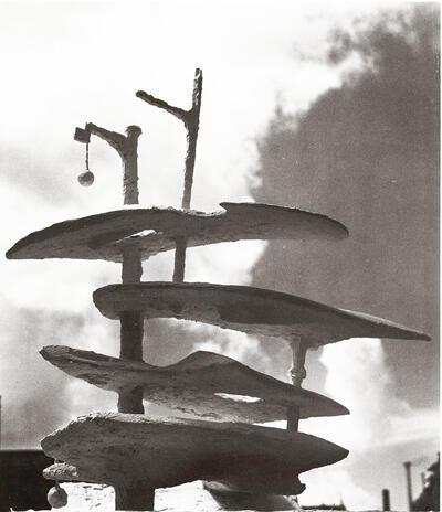 Wessel Couzijn, Doorvaren, ontwerp Nat. Mon. Koopvaardij, gips (niet uitgevoerd). Nederland