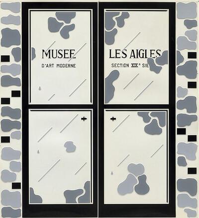 Marcel Broodthaers, Musée d'Art Moderne, Les Aigles section XIXe siécle 