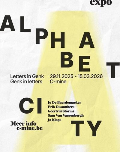 Expo ALPHABET CITY, affiche