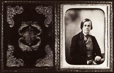 Anoniem fotograaf, Mansportret, ± 1850