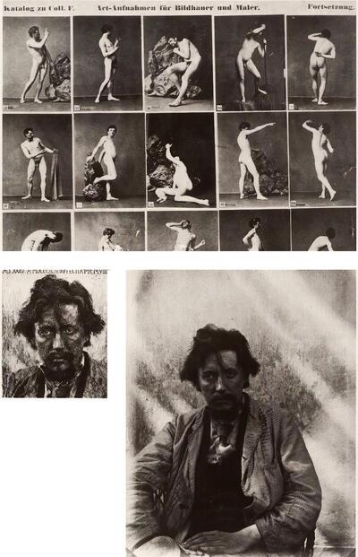 Anoniem, Act-Aufnahmen für Bildhauer und Maler, W. Witsen, Willem Kloos,