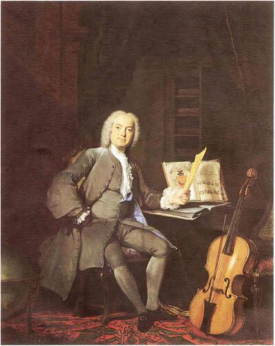 Cornelis Troost, De muziekliefhebber, 1736