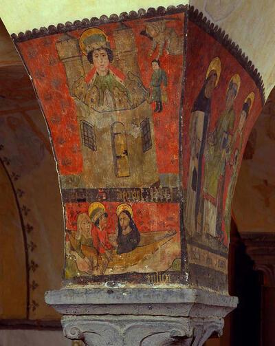 Daniël in de leeuwenkuil, Crypte St.-Baafskathedraal, Gent