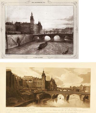 F. Sorrieu, Thomas Girtin, Le Pont au Change,