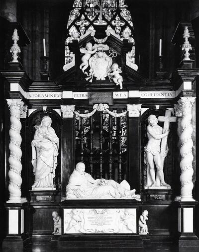 Hiëronymus du Quesnoy de Jonge, Praalgraf van bisschop Antoon Triest, 