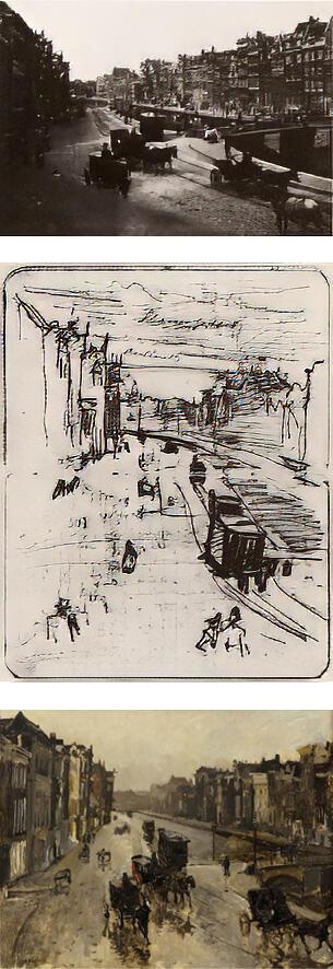 G. Breitner, Het Rokin