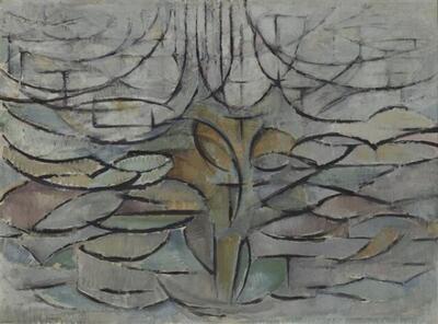 Piet Mondriaan, Bloeiende appelboom, 1912,