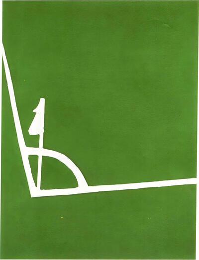 Raoul De Keyser, Kalklijnenhoek, 1970