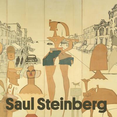 Saul Steinberg, The Americans Main Street Small Town, 1958