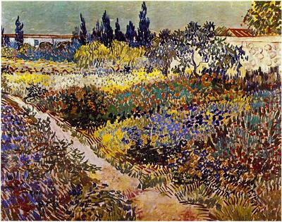 Vincent van Gogh, Tuintje in Arles, 1888 