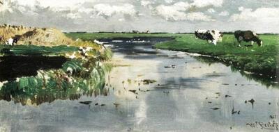 Willem Roelofs, Meimaand te Noorden, 1882