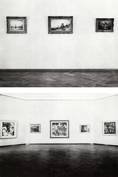 Opname zaal J.B. Jongkind, Opname zaal J. Toorop 