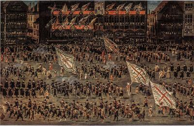 A.Sallaert, De Ommegang van Brussel in 1615.