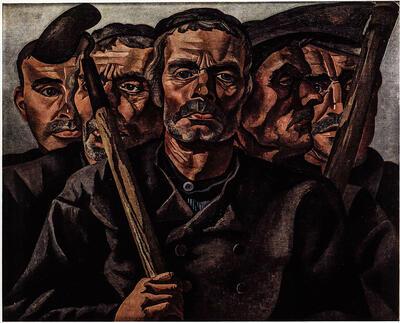 Charley Toorop, Boeren, 1930