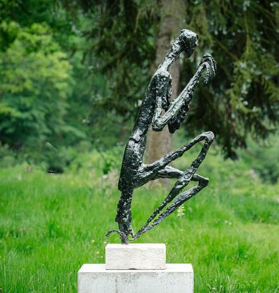 Germaine Richier, De mantis (Bidsprinkhaan), 1946,