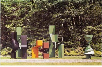 Jorge Dubon, Bosque metalica, 1970,