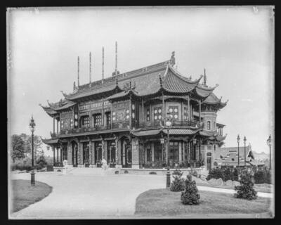 Chinees Paleis: mikado met een maquette
