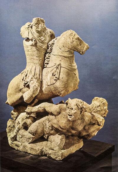 Anoniem, Romeins ruitersbeeld 