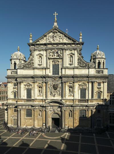 François Aguilon s. j.  Peter Huyssens  Peter Paul Rubens, Sint-Carolus­ Borromeuskerk 