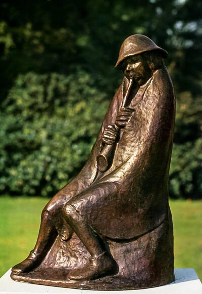 Ernst Barlach, De fluitspeler, 1936