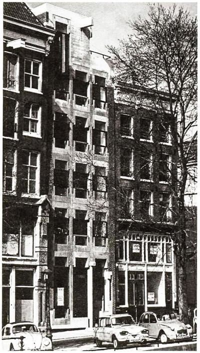 Grachtenhuis, Singel 428 Amsterdam, Architect A.Cahen