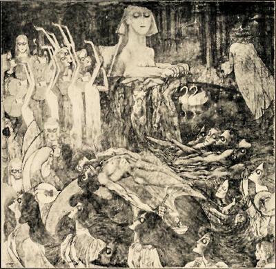 Jan Toorop,  De Sphinx,