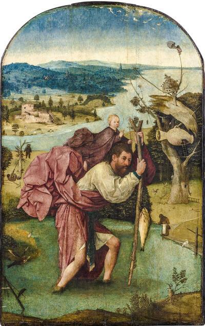 Jeroen Bosch,  De Heilige Christophorus 