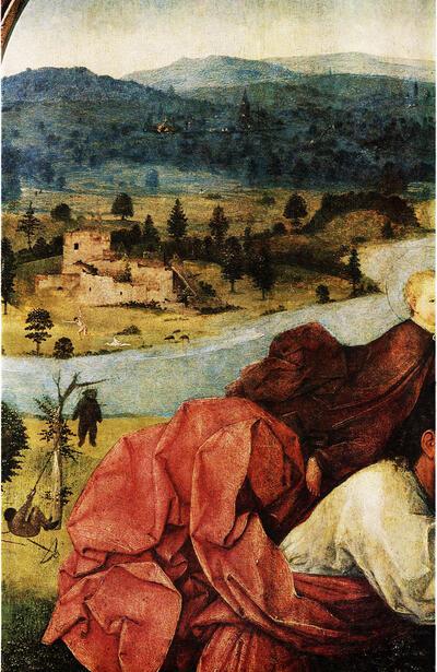 Jeroen Bosch, De Heilige Christophorus (detail)