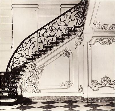 Het Koninklijk· Paleis, Meir, Antwerpen, trap