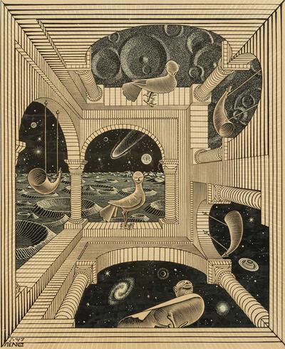 M.C. Escher: Een andere wereld