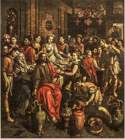 Maarten de Vos, De bruiloft te Cana 