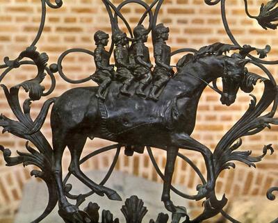 Onbekend Meester, De vier Heemskinderen, 1750