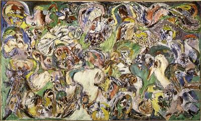 Pierre Alechinsky, De laatste dag, 1964