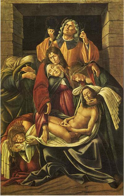 Botticelli, Sandro (atelier), Nood Gods 