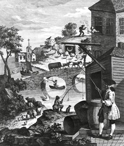 W. Hogarth: Vals perspectief