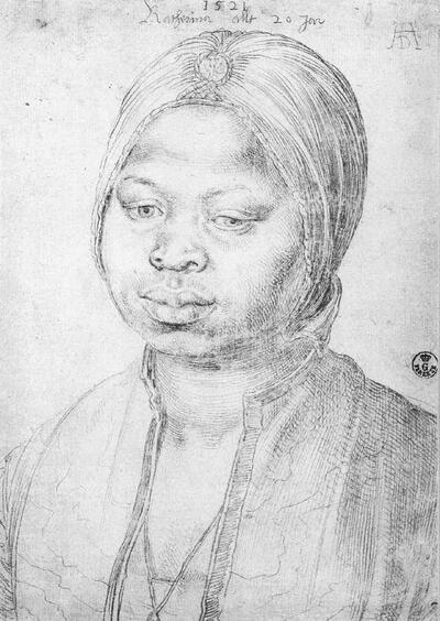 Albrecht Dürer, The Negress Katherina, 1521