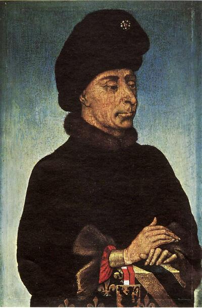 Anoniem Vlaams Meester, Portret van Jan zonder Vrees, ca. 1450