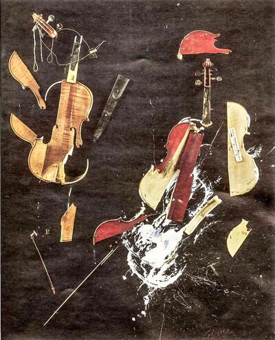 Arman, Verbolgen violen, 1962