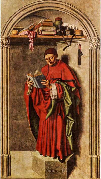 Meester van de Mariaboodschap van Aix-en-Provence, De profeet Jeremias  (ca. 1440-1450) 