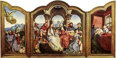 Quinten Metsys, De triptiek van de broederschap der H. Anna te Leuven